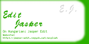 edit jasper business card